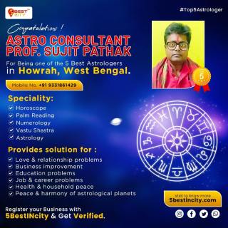 Astro Consultant Prof. Sujit Pathak | Howrah