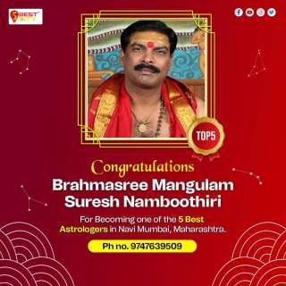 Brahmasree Mangulam Suresh Namboothiri | Navi Mumbai