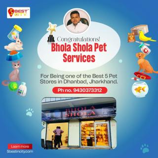 Bhola Shola Pet Shop and Clinics | Dhanbad