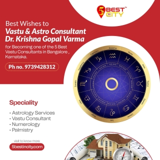 Vastu & Astro Consultant Dr. Krishna Gopal Varma | Bangalore